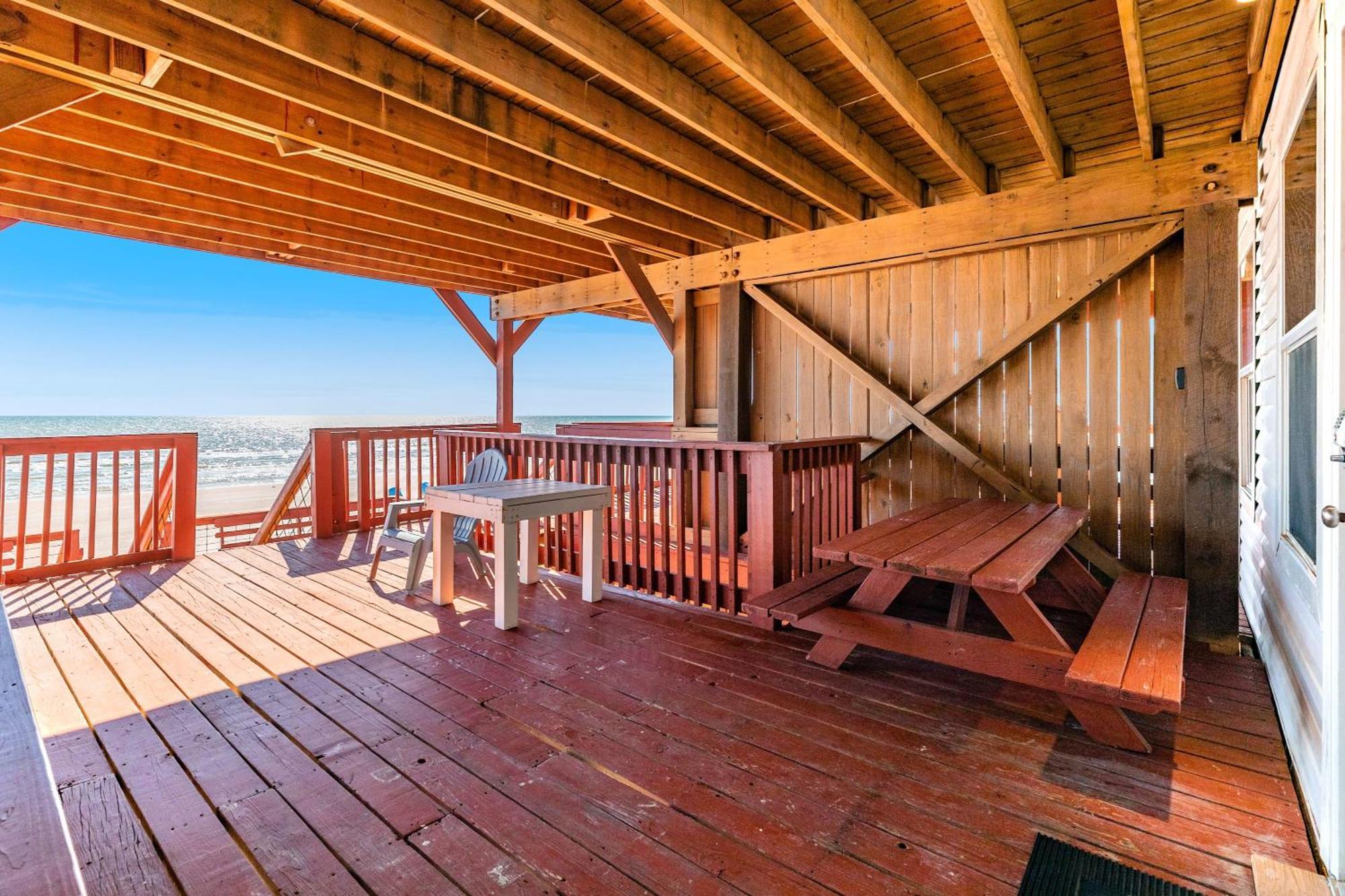 Villa Unobstructed Oceanfront Seagull Unit 3 Beach Pad! Surfside Beach Exterior foto